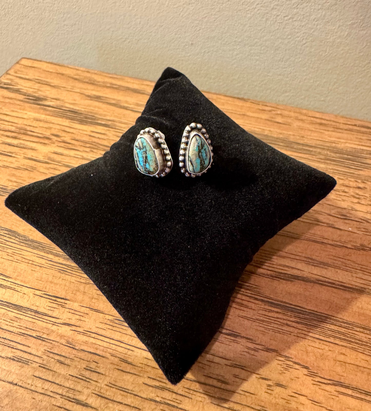 Royston Turquoise Post Earrings by Skeets
