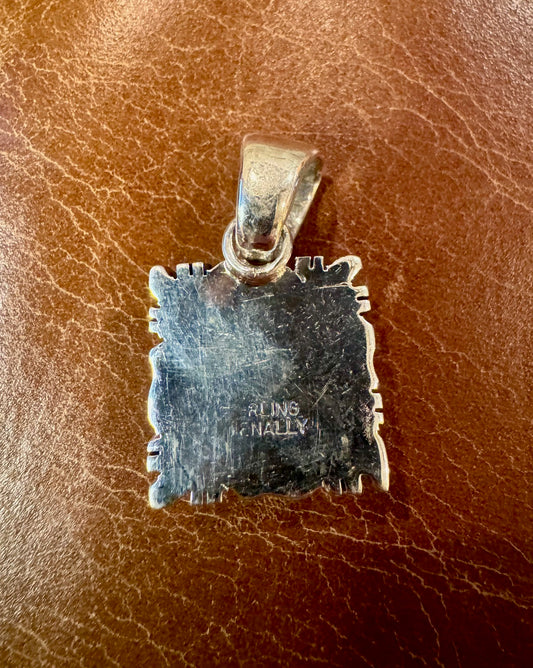 Small Square Royston Pendant