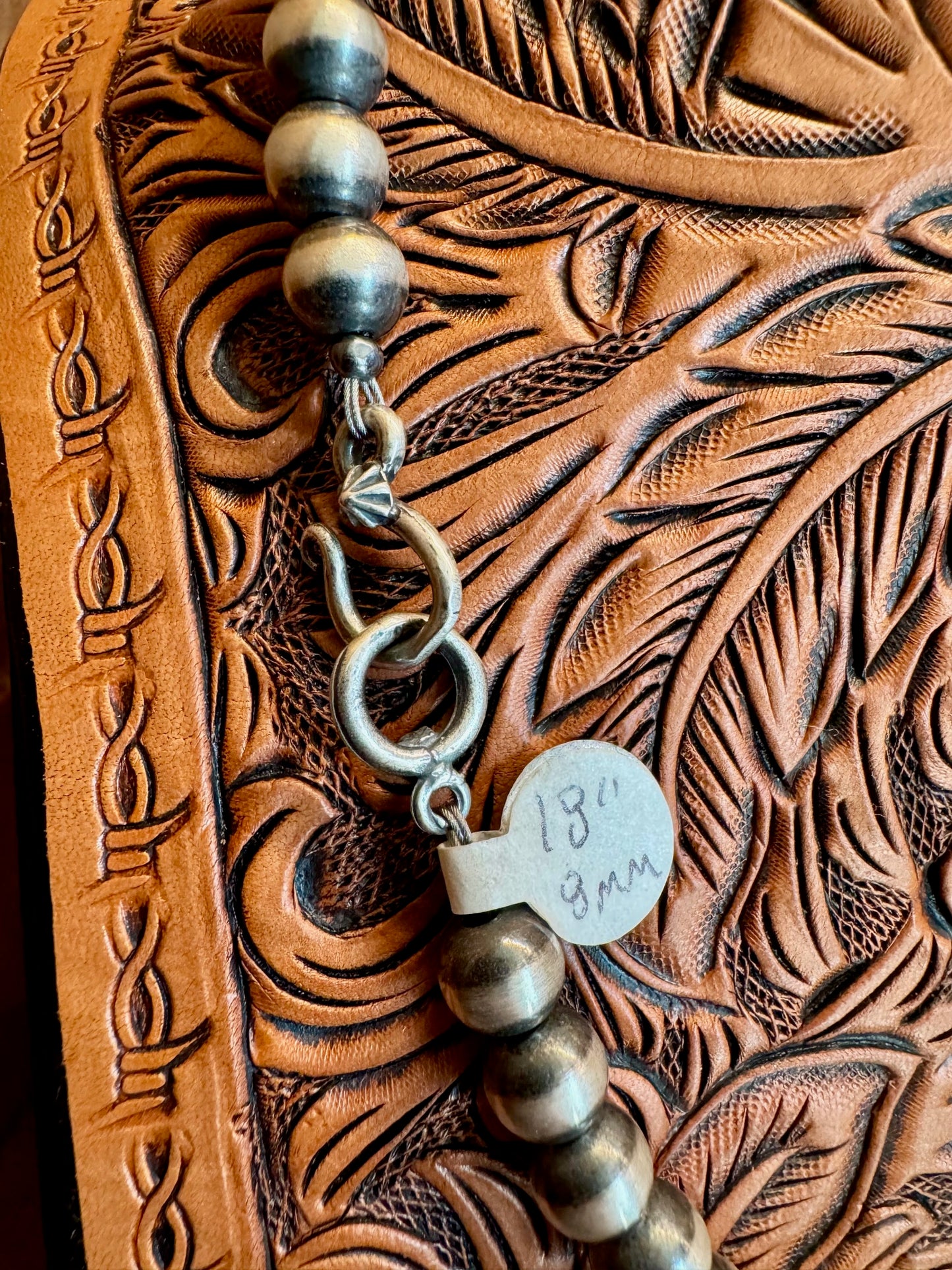 18" 8MM Navajo Pearl Necklaces