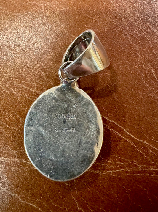 Royston Turquoise Round Pendant