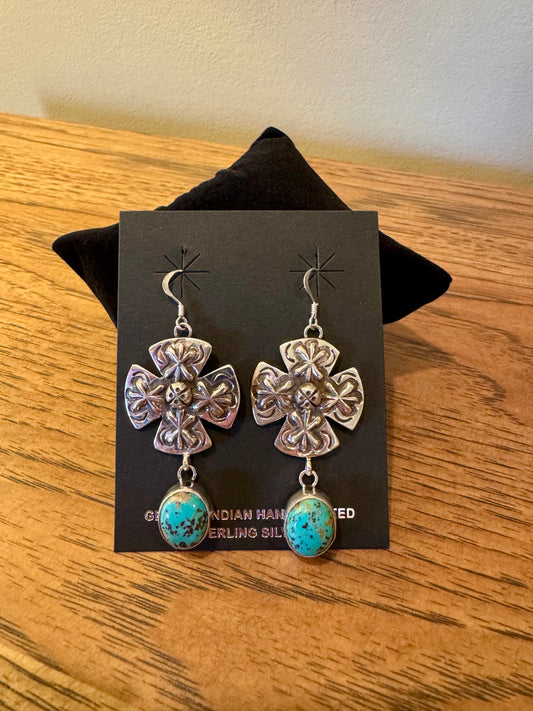 Concho Dangle Earring by Dakota Willie