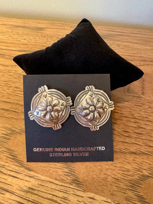 Concho Earrings by Jennie Blackgoat