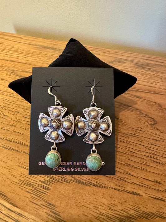 Concho Dangle Earring by Dakota Willie