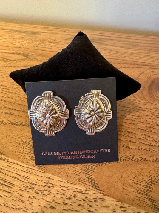 Concho Earrings by Jennie Blackgoat