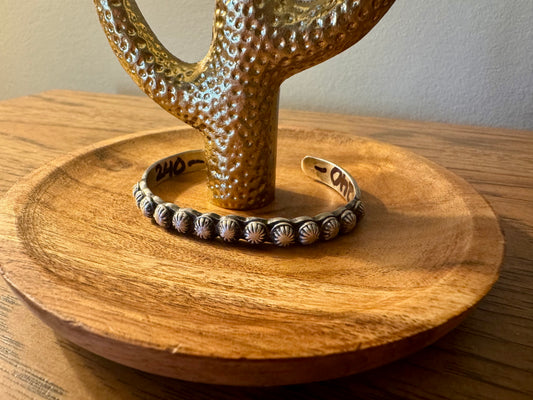 Navajo Concho Cuff