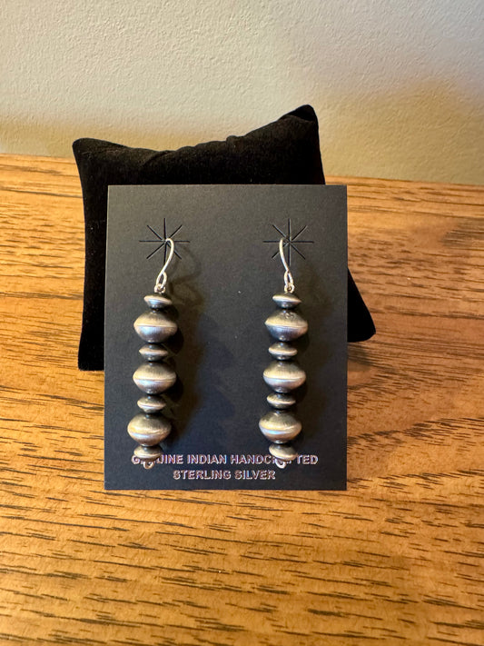 Navajo Pearl Drop Earrings