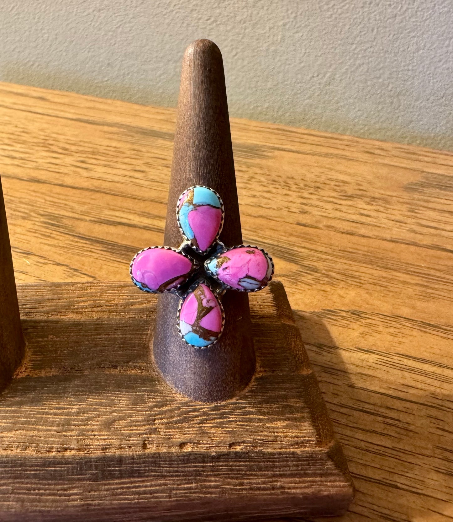 Cotton Candy Adjustable Ring