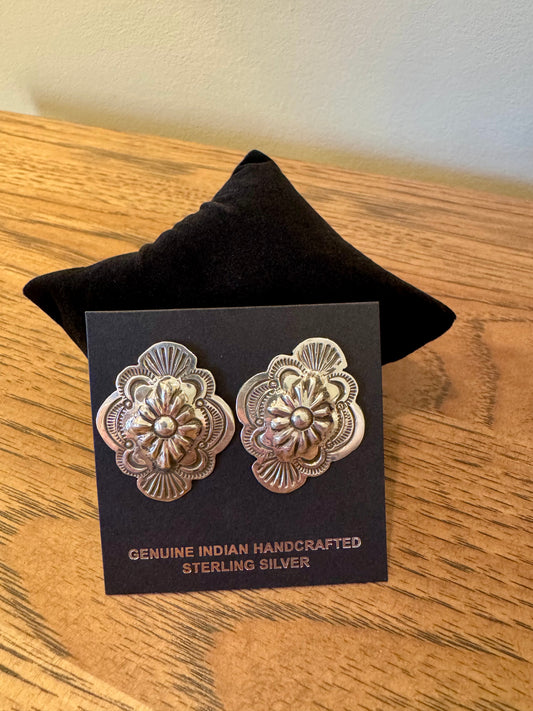 Concho Earrings by Jennie Blackgoat