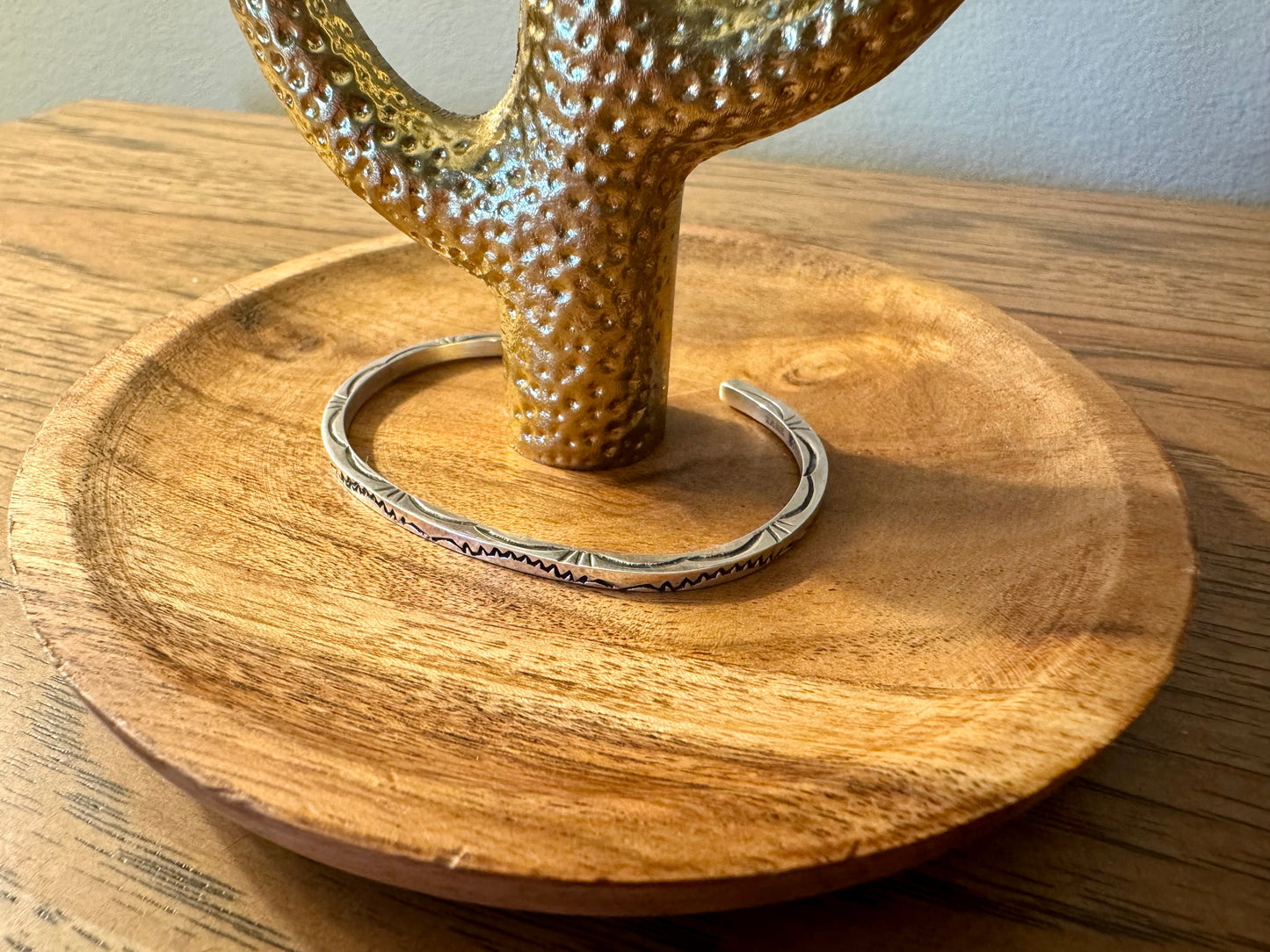Stamped Navajo Cuff