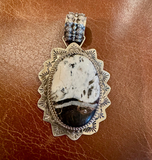 White Buffalo Pendant