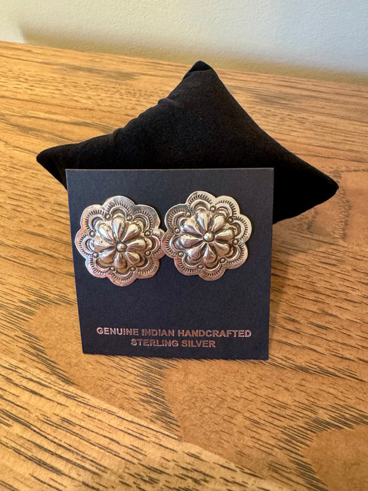 Concho Earrings by Jennie Blackgoat