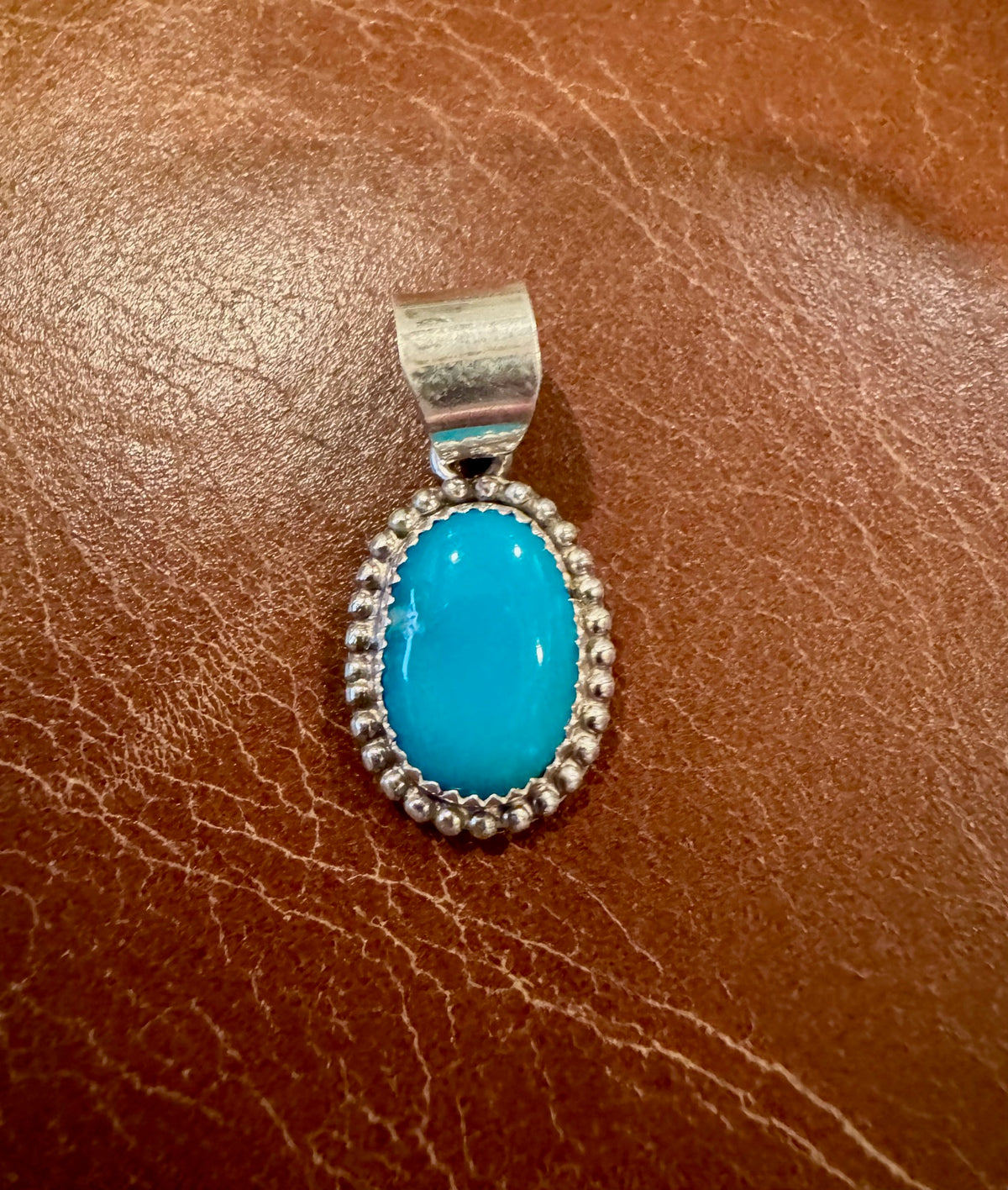 Petite Royston Turquoise Pendant