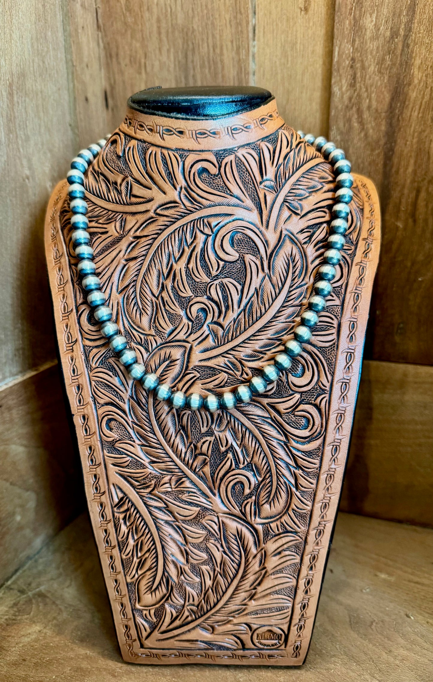18" 8MM Navajo Pearl Necklaces