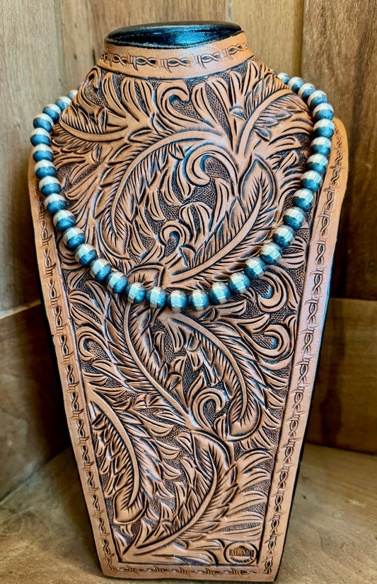 18" 10MM Navajo Pearls