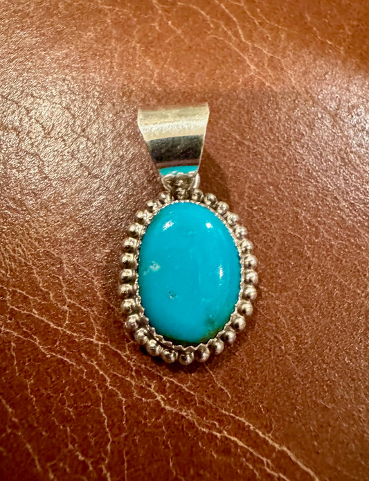 Petite Royston Turquoise Pendant