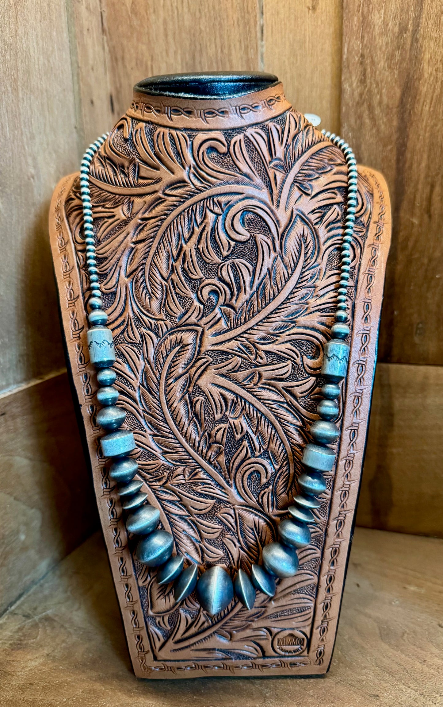 22" Rose Martin Navajo Pearl Necklace