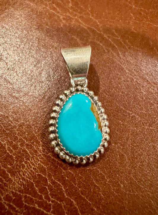 Petite Royston Turquoise Pendant